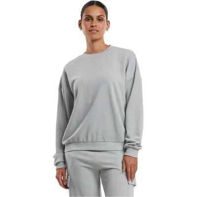 Urban Classics Damen Oversized Light Terry Crewneck - Sweater Urban Classics Damen Oversized Light Terry Crewneck - Sweater