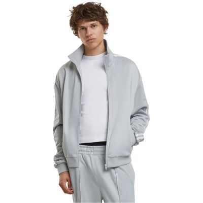 Urban Classics Lightasphalt Retro Tricot Track Jacket - Track Jacket Urban Classics Lightasphalt Retro Tricot Track Jacket - Track Jacket