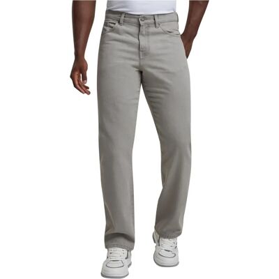 Jeans coupe droite Urban Classics - Gris W28 Jeans coupe droite Urban Classics - Gris W28