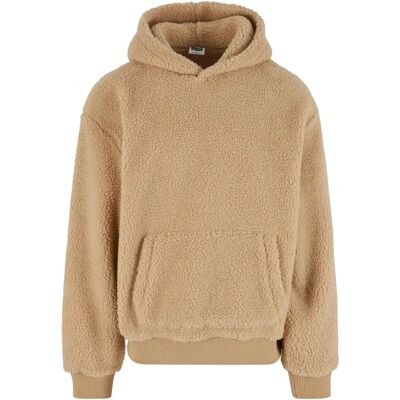 Urban Classics TB7265-03738 Sweat à capuche Teddy Oversized - Sweatshirt Urban Classics TB7265-03738 Sweat à capuche Teddy Oversized - Sweatshirt