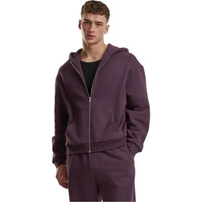 Urban Classics Fluffy Zip Hoody - XL - Kapuzenpullover Urban Classics Fluffy Zip Hoody - XL - Kapuzenpullover