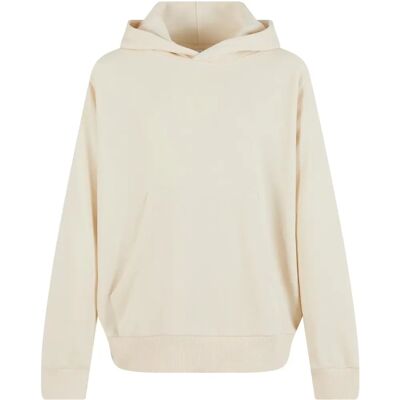 Sweat à capuche pour garçons Urban Classics crème Sweat à capuche pour garçons Urban Classics crème