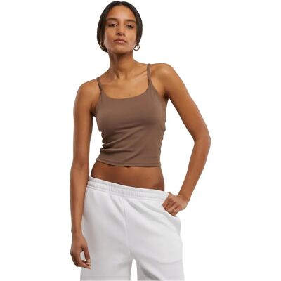 URBAN CLASSICS Dam Sporttop justerbar - Muskelshirt URBAN CLASSICS Dam Sporttop justerbar - Muskelshirt