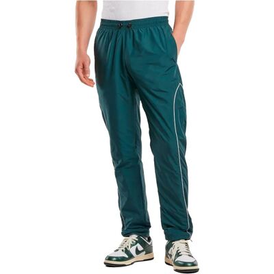 Urban Classics Piped Panel Trackpants - Men's Green XXL Training Pants Urban Classics Piped Panel Trackpants - Men's Green XXL Training Pants
