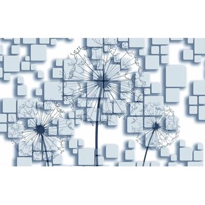 PAPERMOON Bunte Pusteblume Wandbild - Tapete PAPERMOON Bunte Pusteblume Wandbild - Tapete