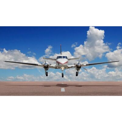 PAPERMOON Flugzeug Fototapete - Wandbild PAPERMOON Flugzeug Fototapete - Wandbild