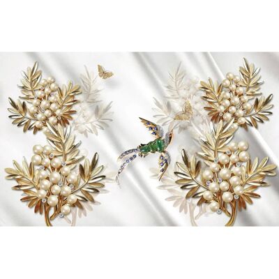 PAPERMOON Bunt Blumen Wandbild - Wandbild PAPERMOON Bunt Blumen Wandbild - Wandbild