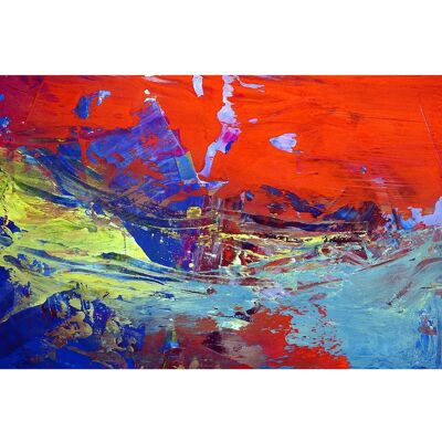 PAPERMOON Abstrakt Farben Fototapete - Bunt, 3,50 m x 2,60 m - Wandbild PAPERMOON Abstrakt Farben Fototapete - Bunt, 3,50 m x 2,60 m - Wandbild