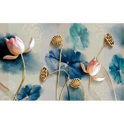 PAPERMOON Blumen Tapete - Bunt, 4m x 2.6m - Tapete PAPERMOON Blumen Tapete - Bunt, 4m x 2.6m - Tapete
