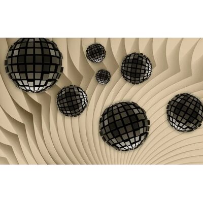PAPERMOON Abstrakt 3D Fototapete - Bunt - 4m x 2,6m - Vliestapete PAPERMOON Abstrakt 3D Fototapete - Bunt - 4m x 2,6m - Vliestapete