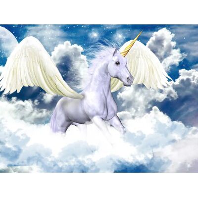 PAPERMOON Pegasus Einhorn Tapete - Bunt, 4m x 2.6m - Tapete PAPERMOON Pegasus Einhorn Tapete - Bunt, 4m x 2.6m - Tapete