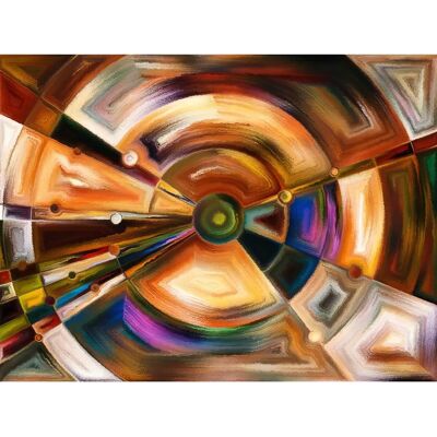 PAPERMOON Abstrakt Wandbild - Bunt - 4m x 2.6m PAPERMOON Abstrakt Wandbild - Bunt - 4m x 2.6m
