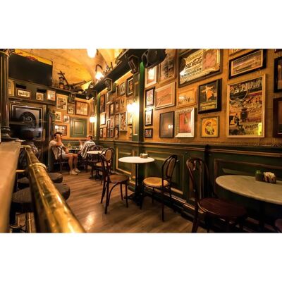 PAPERMOON Restaurant, Bar, Tresen Tapete - Bunt, 4m x 2.6m, 8 Bahnen PAPERMOON Restaurant, Bar, Tresen Tapete - Bunt, 4m x 2.6m, 8 Bahnen