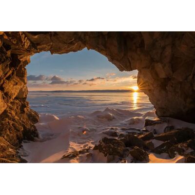PAPERMOON Höhle am Meer Wandbild - Tapete PAPERMOON Höhle am Meer Wandbild - Tapete