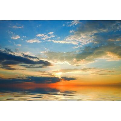 PAPERMOON Bunte Wolken Wandbild - Hochwertiger Digitaldruck PAPERMOON Bunte Wolken Wandbild - Hochwertiger Digitaldruck