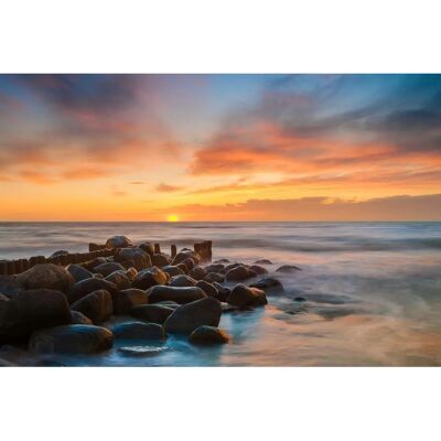 PAPERMOON Steine im Meer Wandbild - Tapete PAPERMOON Steine im Meer Wandbild - Tapete