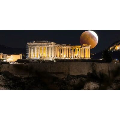 PAPERMOON Alte Ruine mit Mond Tapete - Tapete PAPERMOON Alte Ruine mit Mond Tapete - Tapete
