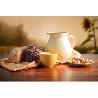 PAPERMOON Milch und Brot Bunt Wandbehang - Wand Tapestry PAPERMOON Milch und Brot Bunt Wandbehang - Wand Tapestry