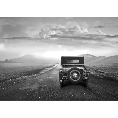PAPERMOON Landschaft Auto Bunt Wandbild - Tapete PAPERMOON Landschaft Auto Bunt Wandbild - Tapete
