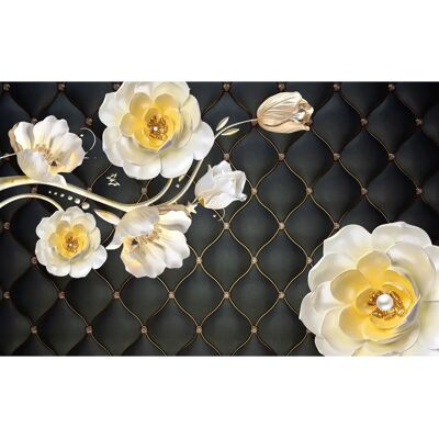 PAPERMOON Blumen-Wandbild - Tapete mit Blumen - Hochwertiger Digitaldruck PAPERMOON Blumen-Wandbild - Tapete mit Blumen - Hochwertiger Digitaldruck