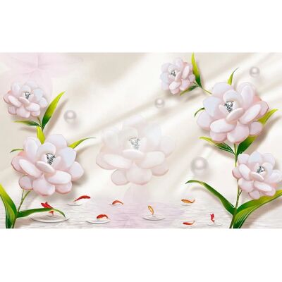 PAPERMOON Bunte Blumen Tapete - Wandtapete PAPERMOON Bunte Blumen Tapete - Wandtapete
