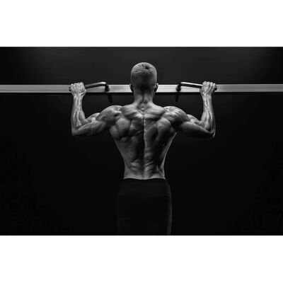 PAPERMOON Fitness Mann Wandbild - Wandbild PAPERMOON Fitness Mann Wandbild - Wandbild
