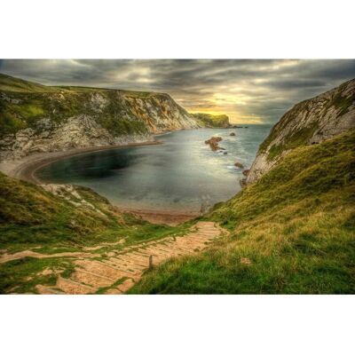 PAPERMOON Landschaft Wandbild - Bunt, 5m x 2,8m, 10 Bahnen PAPERMOON Landschaft Wandbild - Bunt, 5m x 2,8m, 10 Bahnen