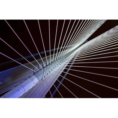 PAPERMOON Brücke Bunt Vlies Tapete - Wandbild PAPERMOON Brücke Bunt Vlies Tapete - Wandbild