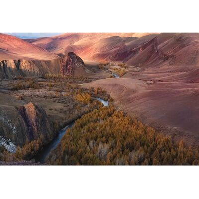 PAPERMOON Fluss durch Landschaft Wandbild PAPERMOON Fluss durch Landschaft Wandbild