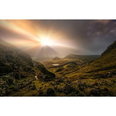 PAPERMOON Hochwertige Fototapete TROTTERNISH RIDGE - Wandbild PAPERMOON Hochwertige Fototapete TROTTERNISH RIDGE - Wandbild