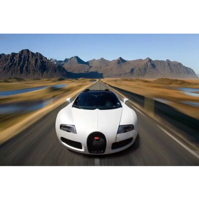 PAPERMOON Bugatti Auto Rennlandscape Tapete - Tapete PAPERMOON Bugatti Auto Rennlandscape Tapete - Tapete