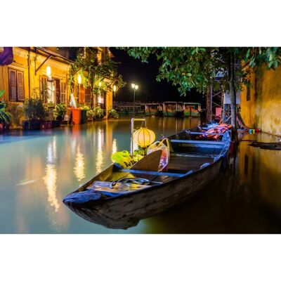 PAPERMOON HOI AN VIETNAM-FLUSS CANAL GASSE ALTSTADT BLUMEN MAUER - Vlies Tapete PAPERMOON HOI AN VIETNAM-FLUSS CANAL GASSE ALTSTADT BLUMEN MAUER - Vlies Tapete