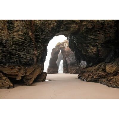 PAPERMOON Fototapete GROTTE-FELSEN EBBE SPANIEN TUNNEL STRAND DUNEN MEER - Tapete PAPERMOON Fototapete GROTTE-FELSEN EBBE SPANIEN TUNNEL STRAND DUNEN MEER - Tapete