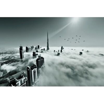PAPERMOON Dubai Stadtbild Bunt Tapete 3,5x2,6m - Wandbild PAPERMOON Dubai Stadtbild Bunt Tapete 3,5x2,6m - Wandbild