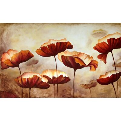 PAPERMOON Retro Mohnblumen Tapete - Tapete PAPERMOON Retro Mohnblumen Tapete - Tapete