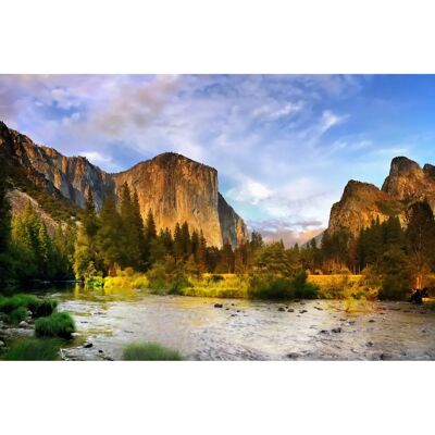 PAPERMOON Yosemite Tal-Wandbild - Landschaft Dekor PAPERMOON Yosemite Tal-Wandbild - Landschaft Dekor