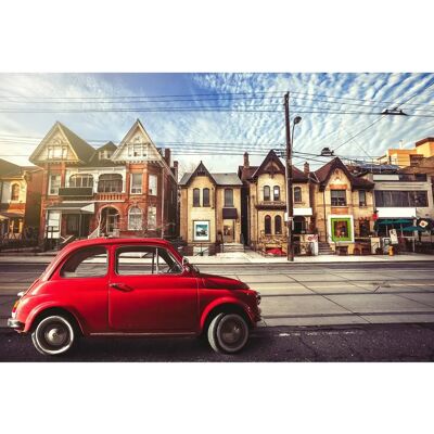 PAPERMOON AUTO-ALTSTADT Cars Wandteppich - Bunt - 4m x 2.6m - Tapete PAPERMOON AUTO-ALTSTADT Cars Wandteppich - Bunt - 4m x 2.6m - Tapete