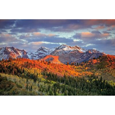 PAPERMOON Gebirge-Herbst Natur Alpen Landschaft Wandbild PAPERMOON Gebirge-Herbst Natur Alpen Landschaft Wandbild