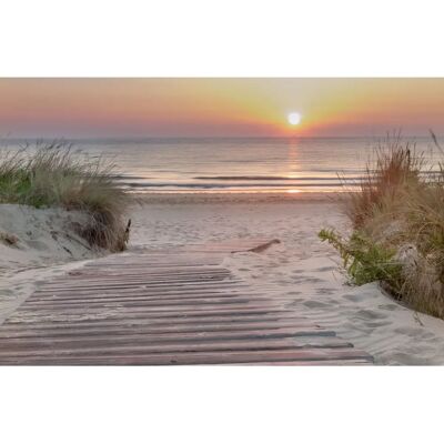 PAPERMOON Seaside Sunset Wandbild - Wandbild PAPERMOON Seaside Sunset Wandbild - Wandbild