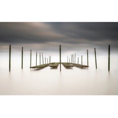 PAPERMOON Hochwertige Fototapete CHRISTOPHE STAELENS - Die Austernbar - Bunt, 4m x 2.6m PAPERMOON Hochwertige Fototapete CHRISTOPHE STAELENS - Die Austernbar - Bunt, 4m x 2.6m
