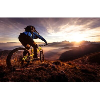 PAPERMOON Sunset Trail Ride Wandbild - Wandbild PAPERMOON Sunset Trail Ride Wandbild - Wandbild