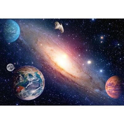 PAPERMOON Planeten-Galaxie Wandbild - Wandbild PAPERMOON Planeten-Galaxie Wandbild - Wandbild