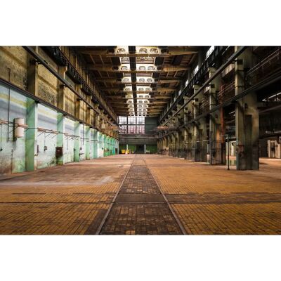 PAPERMOON Architekturstil Lost Space Fabrik Fototapete - Bunt PAPERMOON Architekturstil Lost Space Fabrik Fototapete - Bunt