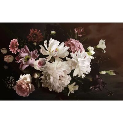 PAPERMOON Rosen Blumen Abstraktes Muster Tapete - Tapete PAPERMOON Rosen Blumen Abstraktes Muster Tapete - Tapete