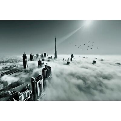 PAPERMOON Fototapete NAUFAL BURJ KHALIFA Dubai - Bunt, 5m x 2,8m, Digitaldruck PAPERMOON Fototapete NAUFAL BURJ KHALIFA Dubai - Bunt, 5m x 2,8m, Digitaldruck