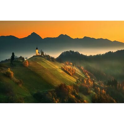 PAPERMOON Krzysztof Browko Slowenischer Herbst Fototapete - Wanddekoration PAPERMOON Krzysztof Browko Slowenischer Herbst Fototapete - Wanddekoration