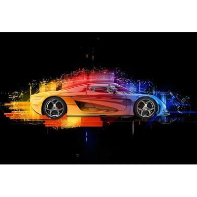 PAPERMOON Super Car Racingcar Tapete - Tapete PAPERMOON Super Car Racingcar Tapete - Tapete