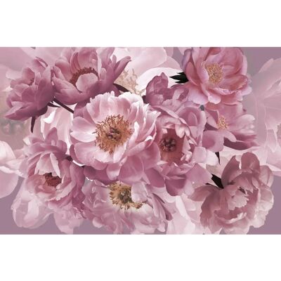 PAPERMOON Blumen Abstrakt-Muster Rose Dekor Retro Tapete - Tapete PAPERMOON Blumen Abstrakt-Muster Rose Dekor Retro Tapete - Tapete