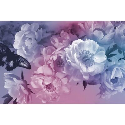 PAPERMOON Blumen Abstrakt Muster Rosen Fototapete - Tapete PAPERMOON Blumen Abstrakt Muster Rosen Fototapete - Tapete