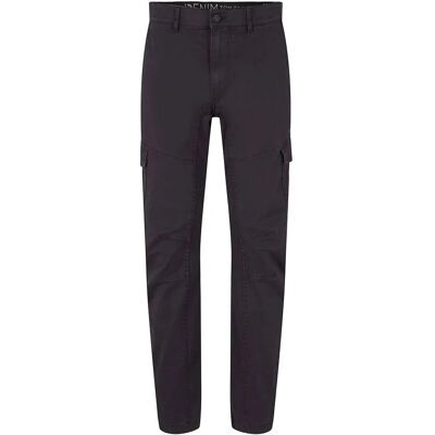 Pantalons Cargo TOM TAILOR DENIM - Coupe slim, Mélange de coton, Taille basse - Publicité Pantalons Cargo TOM TAILOR DENIM - Coupe slim, Mélange de coton, Taille basse - Publicité